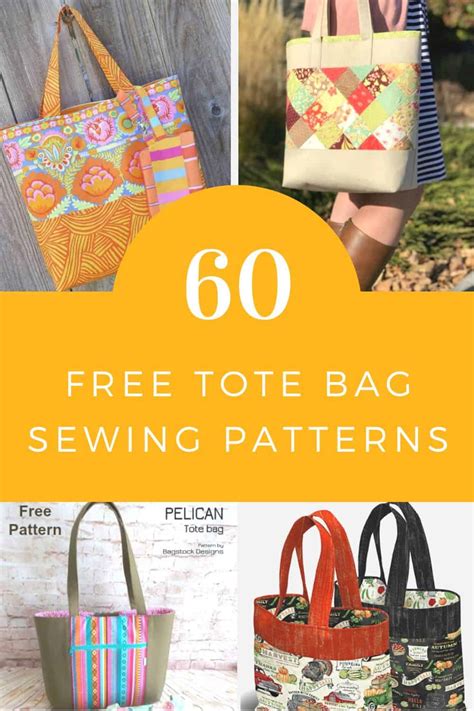 Top Best Free Tote Bag Sewing Patterns Sew Modern Bags