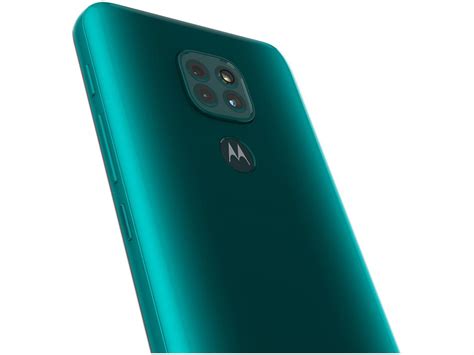 Smartphone Motorola Moto G9 Play 64GB Verde Turquesa 4GB RAM 6 5 Câm