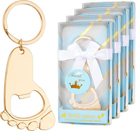 Amazon Orlabno Pcs Footprint Baby Shower Bottle Opener Baby