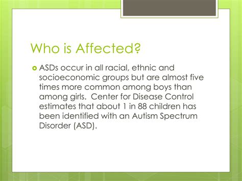 Ppt Autism Spectrum Disorders Powerpoint Presentation Free Download Id 3832471