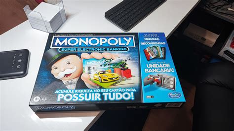 Monopoly Super Electronic Banking Jogo De Tabuleiro Lordelo Olx