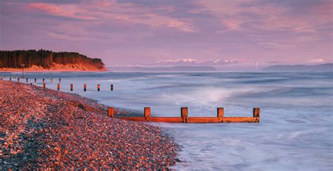 Blood Bath Findhorn Findhorn Bay Moray Scotland Transient Light