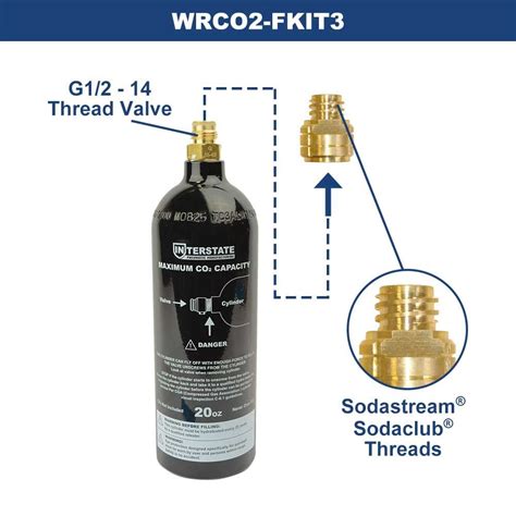 Interstate Pneumatics Wrco Fkit Oz Co Pin Valve Cylinder Tank