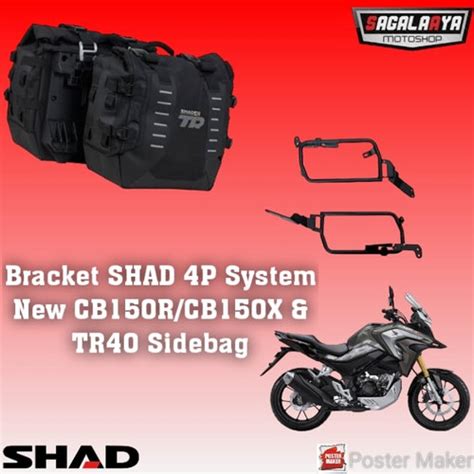 Jual Sidebag Tr Bracket Shad P System Newcb R Cb X Original Shad