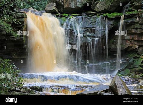 Elakala Falls close up - West Virginia Stock Photo - Alamy