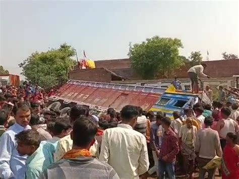 Both The Vehicles Fell In The Ditch The Villagers Could Not Get Out Due To One Dead Body Being