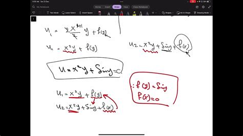 Exact Equations Part 1 Youtube