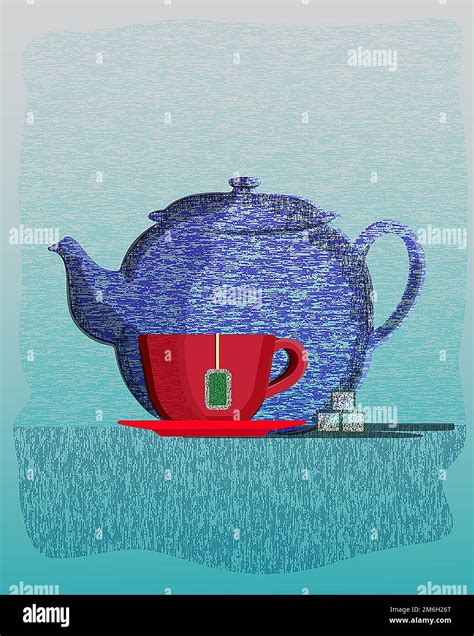 Tea Pot Still Life Stock Photo Alamy