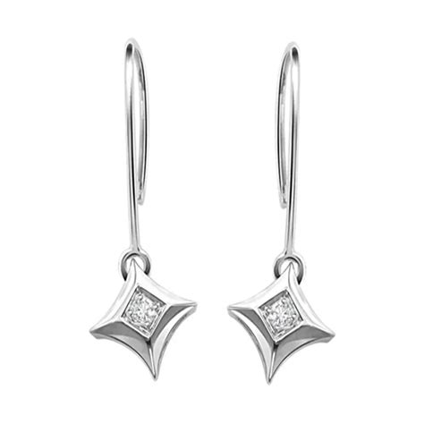 Rhodium Earrings - Buy White Rhodium Earrings online at best price ...