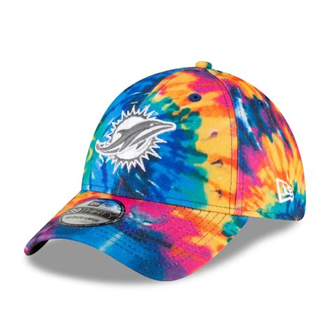 Mens New Era Multi Color Miami Dolphins 2020 Nfl Crucial Catch 39thirty Flex Hat