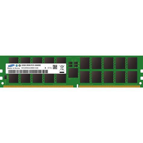 Оперативная память 32Gb DDR5 4800MHz Samsung ECC UDIMM (M324R4GA3BB0 ...