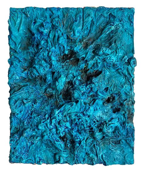 Natasha Zupan - Tactile Memory #110, Abstract painting on canvas