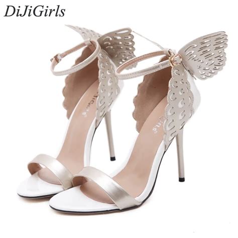 DiJiGirls NewStyle Damskie Buty Na Wysokim Obcasie Peep Toe Szpilki