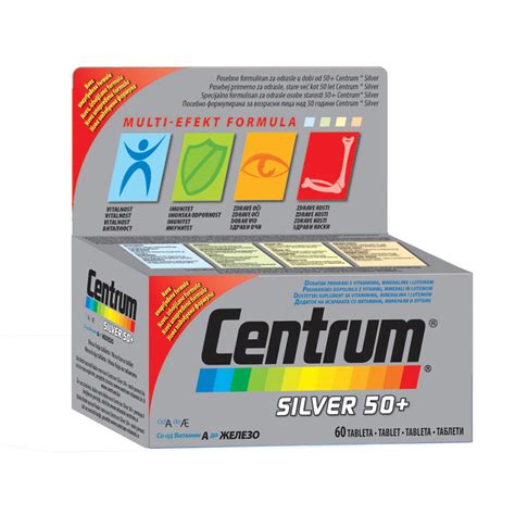 Centrum Silver 50+ 60 tbl.