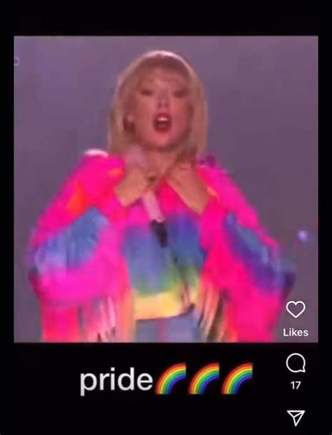 Happy Pride Month From Taylor 🏳️‍🌈🏳️‍🌈 Taylor Swift Videos Taylor Swift Funny Taylor Swift Fan