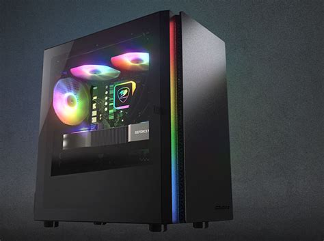 ᐈ Корпус Cougar Purity RGB, Black – купить в интернет-магазине Белый ...
