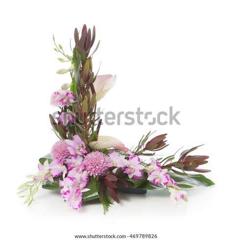 L Shaped Flower Arrangement