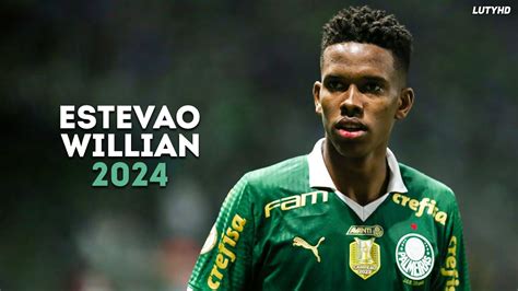 Estevão Willian Messinho 2024 Dribbling Skills Goals Assists