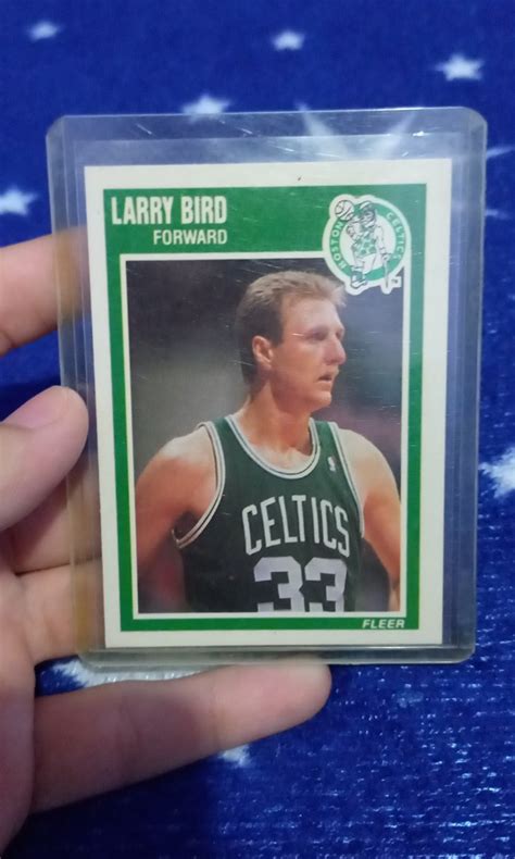 Larry Bird Fleer 1989 Hobbies Toys Memorabilia Collectibles