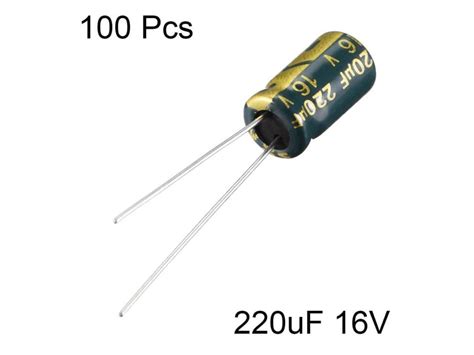 Electrolytic Capacitor Uf V Radial Polarized Aluminum Electrolytic