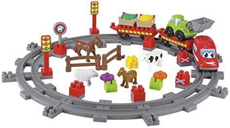 Jouets Ecoiffier 3068 Train De Campagne Abrick Jeu De Construction