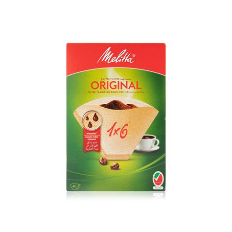 Melitta Original Coffee Machine Filters Pack Spinneys Uae