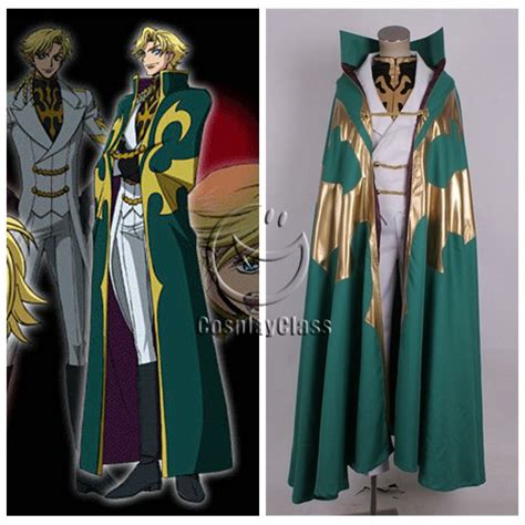 Code Geass Lelouch Of The Rebellion R2 Gino Weinberg Cosplay Costume Cosplayclass