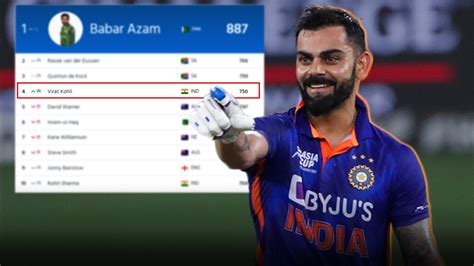 Virat Kohli Takes A Giant Leap In Icc Odi Rankings Number 1 Spot Once