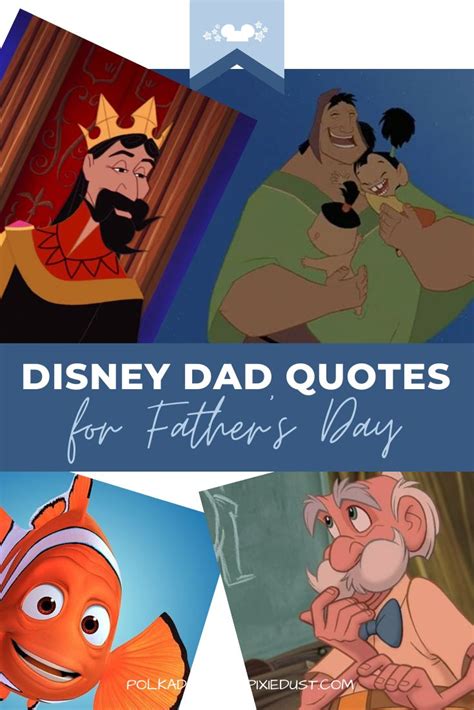 Disney Dad Quotes for Father's Day | Fathers day quotes, Disney quotes ...