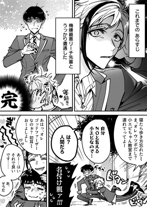 「監督生♂×フロイド 監フロの日常 ⚠️監督生顔あり Twstプラスb Twstプラスb攻 」はじめ🍁の漫画