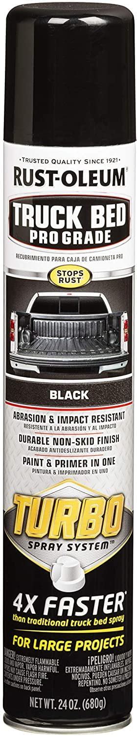 Rust Oleum 340455 Truck Bed Coating 24 Oz Black Walmart