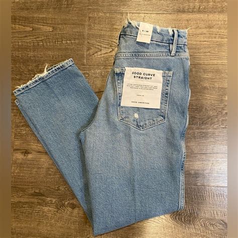 Good American Jeans Good American Curve Straight Jean Poshmark