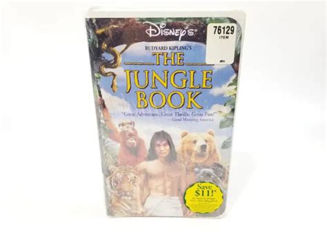 Disney S The Jungle Book Vhs Tape Disney Live Action