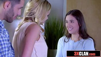 Big Tits MILF Teaching Her Hot Stepdaughter How To Fuck XNXX