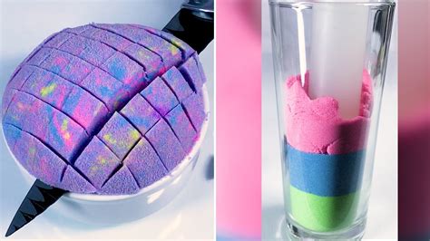 Top 10 Most Satisfying Kinetic Sand Asmr Collection Youtube