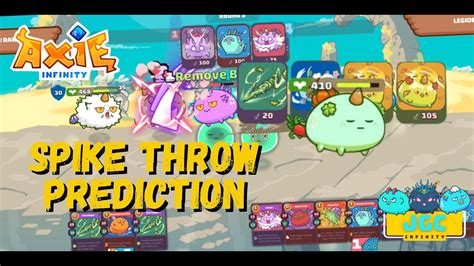 Axie Infinity BPP Vs DRP SPIKE THROW PREDICTION Arena Gameplay