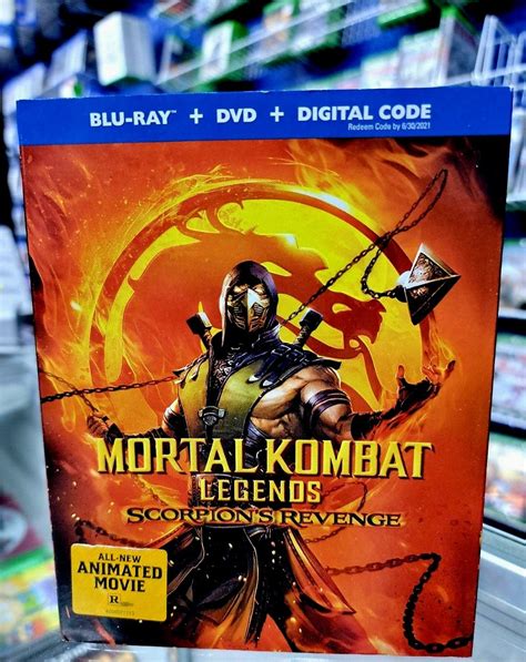 Mortal Kombat Legends Scorpions Revenge Bluray New Movie Galore