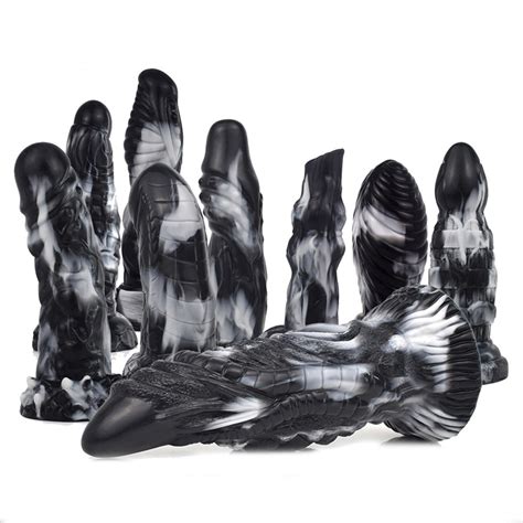 Long Monster Women Men Super Black Realistic Soft Big Black Huge Dildo Adult Toy And Adult