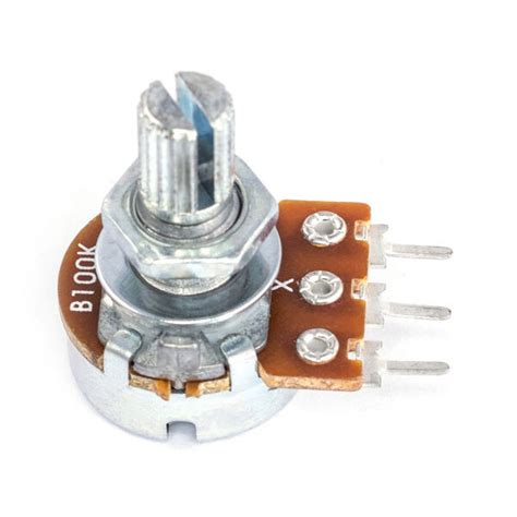 Потенциометр R16 100 kOhm линейный моно (KLS4-WH148-1A-2-18T-B104-L15 ...