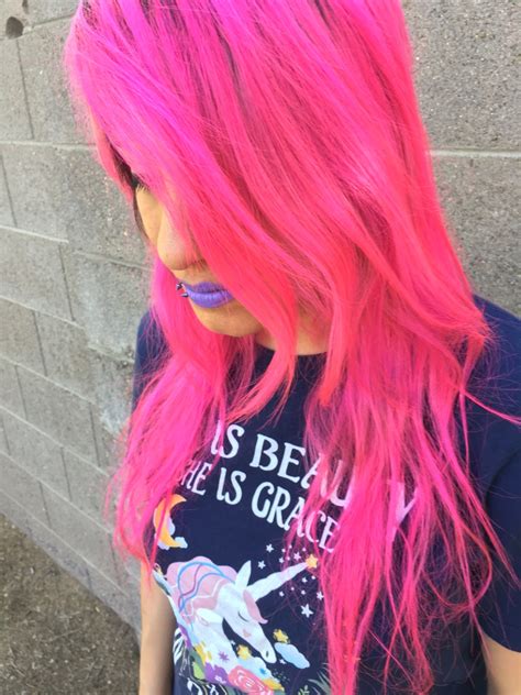 Iroiro Neon Pink Hair Dye Review The Olive Unicorn Beauty Review