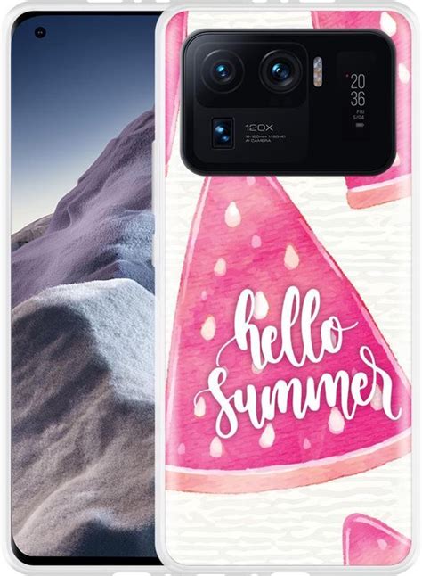 Hoesje Geschikt Voor Xiaomi Mi 11 Ultra Summer Melon Bol