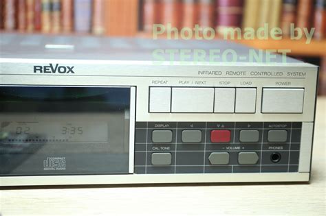 Revox B Compact Disc Player Cd Serviced Super Ger T Collectors