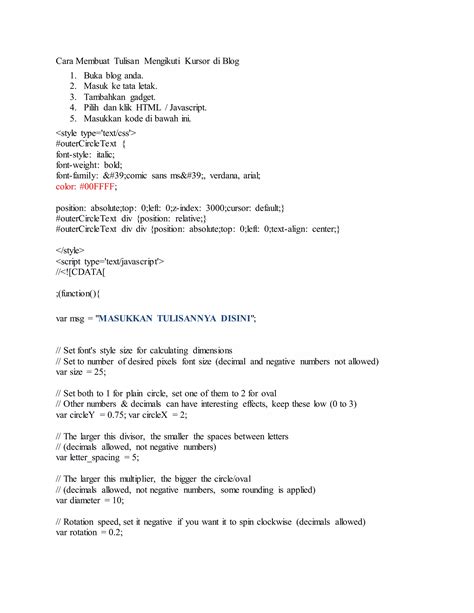 cara mencari kursor yang hilang