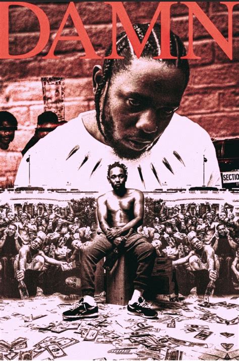 Kendrick Lamar Damn Pimp Poster Canvas Poster Poster Wall Art Print