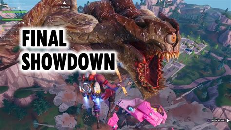 The Final Showdown Fortnite Season Gaak Youtube