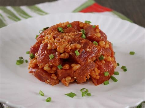 Spicy tuna tartare