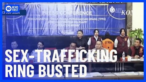 Indonesian Australian Sex Trafficking Ring Busted By The AFP 10 News First YouTube