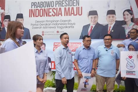 Hari Pertama Kampanye Partai Gerindra Dan Tkd Prabowo Gibran Diy