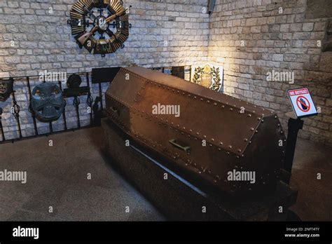 Tomb Of Jozef Pilsudski In Crypt Under The Tower Of Silver Bells In