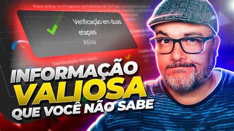 Como Ativar A Verifica O Em Duas Etapas Google Para Monetizar O Seu